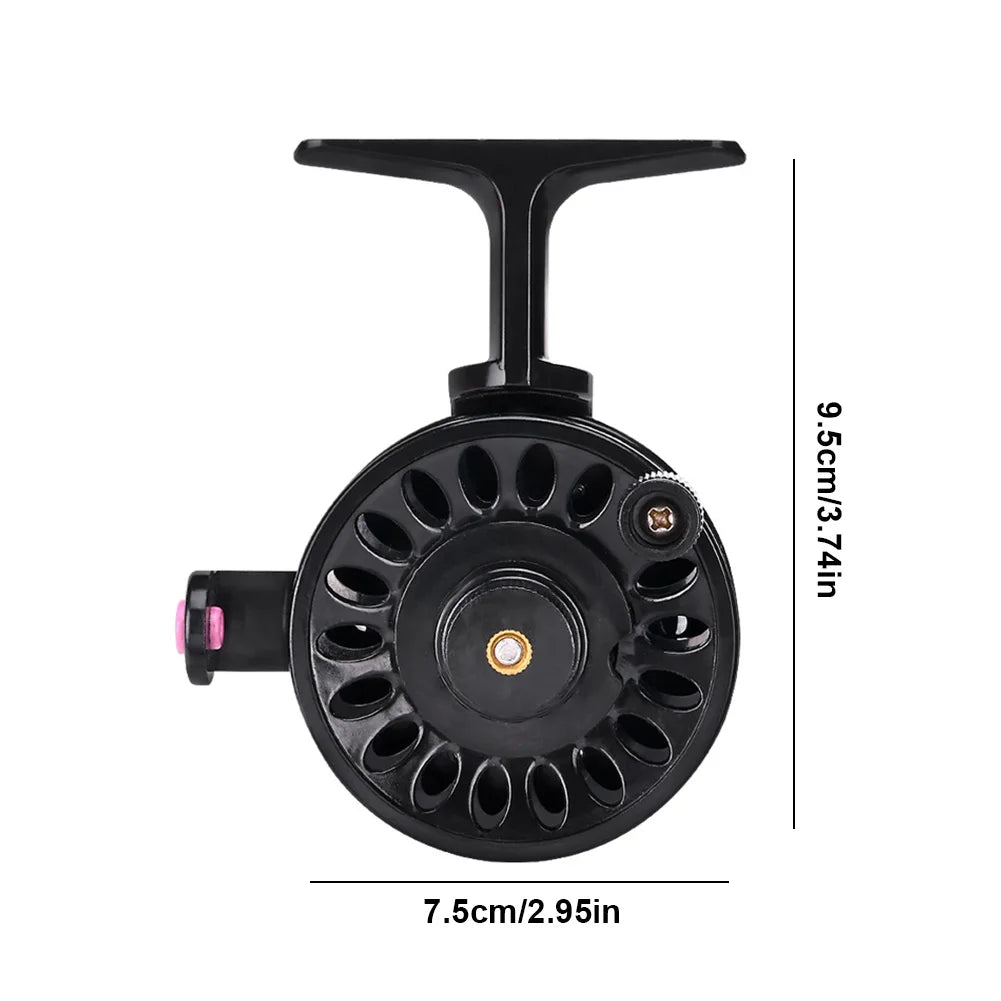 Lightweight Fly Fishing Ice Reel for Trout Pike Winter