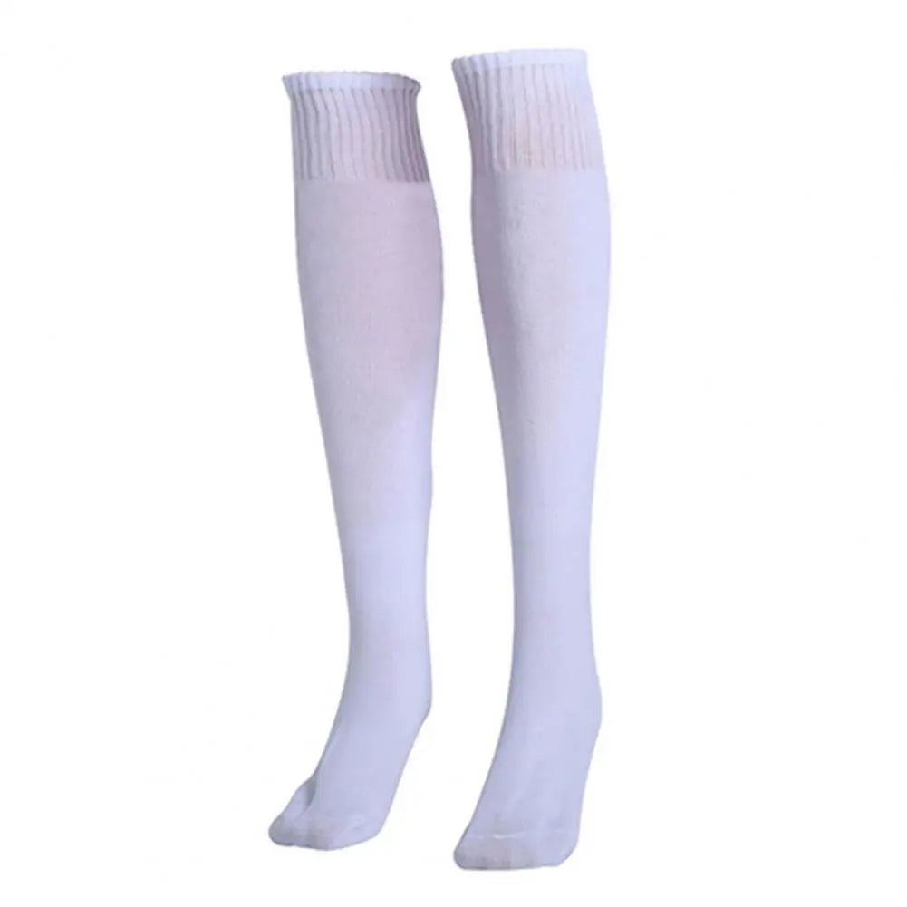 Craft of Weaving Football Sports Socks Knee High Polyester Stockings