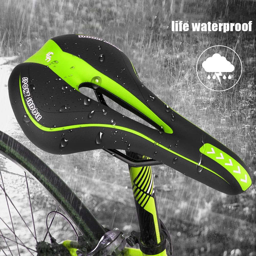 YAFEE Soft Bicycle Seat Saddle MTB Hollow Saddle Road Mountain Bike Seat Cushion