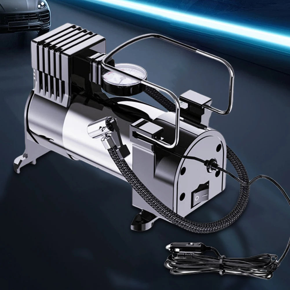 12v150psi Heavy Duty Deluxe Portable Metal Air Compressor Car Tyre Inflator With Digital Pressure Gauge Car Tire Inflatable Pump
