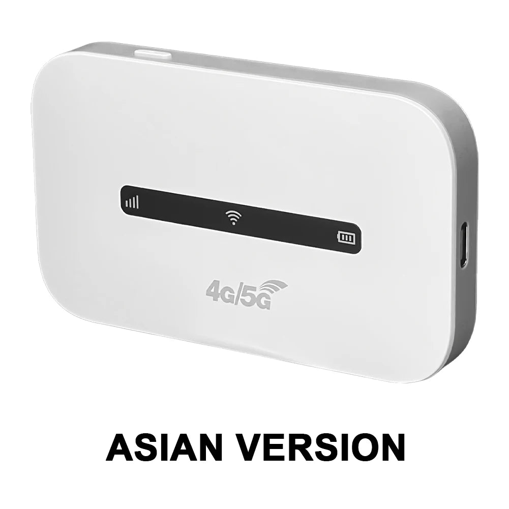 4G LTE Mobile WiFi Router 150Mbps Portable WiFi Hotspot with SIM Card Slot Wireless Internet Router for Home Office Car Travel