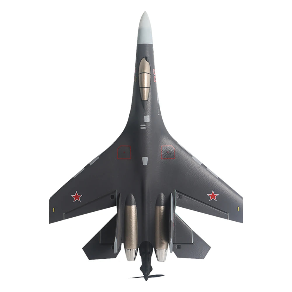 Upgraded QF009 SU35 RC Airplane 375mm Wingspan 2 4GHz 4CH3D