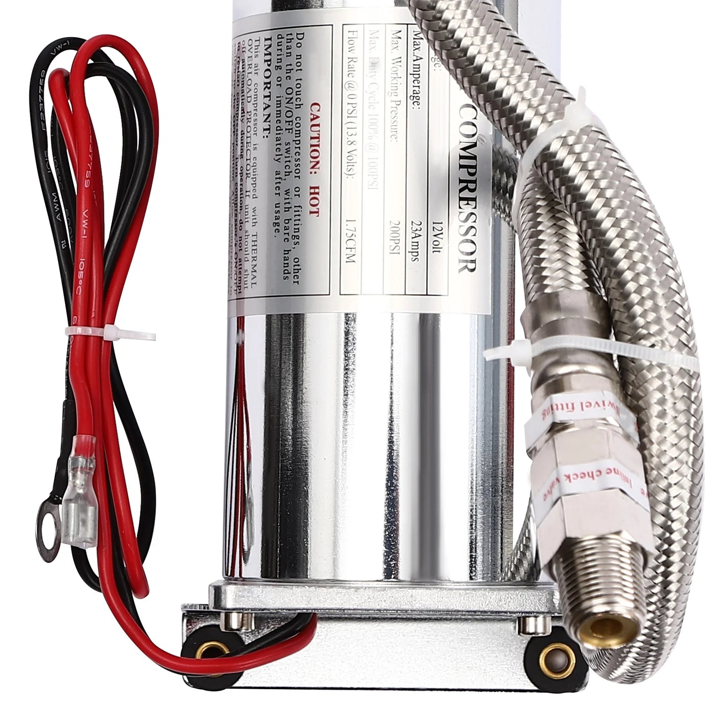 Air Compressor Kit Air Ride Suspension Compressor Heavy Duty Air Compressor
