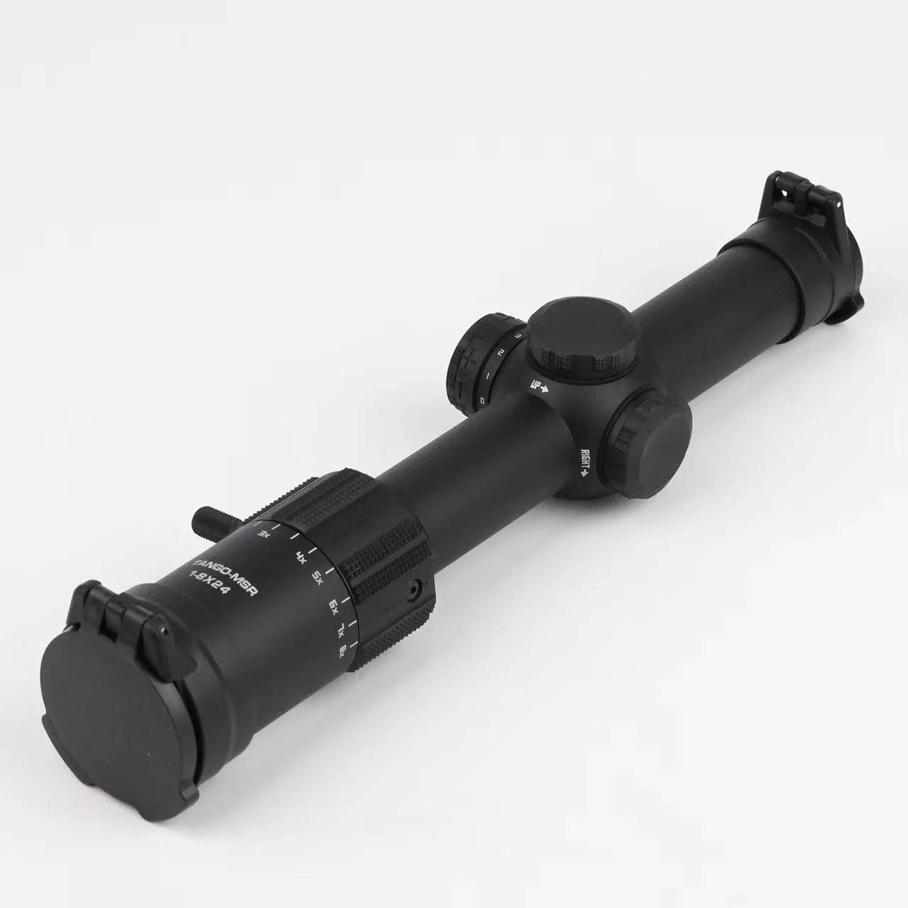 TANGO MSR 1-8x24mm Riflescope Illuminated Waterproof Fog-Proof Reticle with Alpha MSR Cantilever Mount for Tactical Hunting