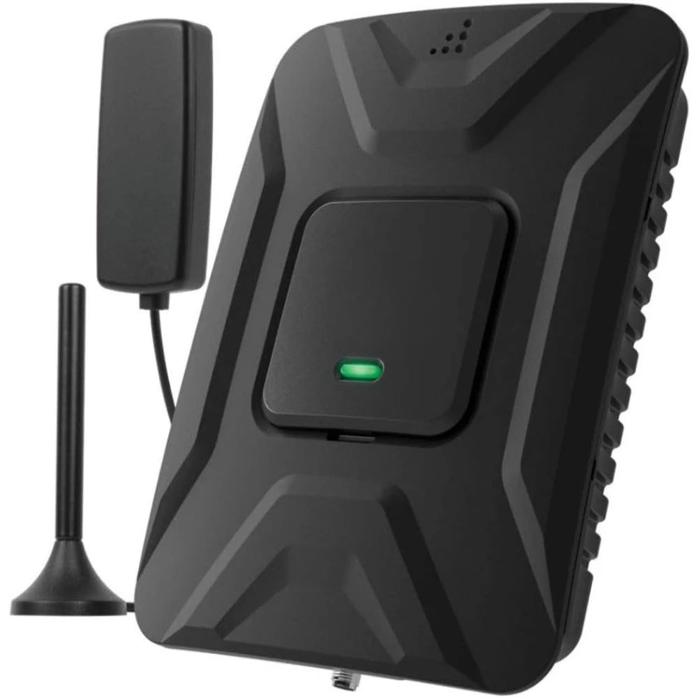Black Vehicle Signal Booster 5G 4G Magnetic Roof Antenna