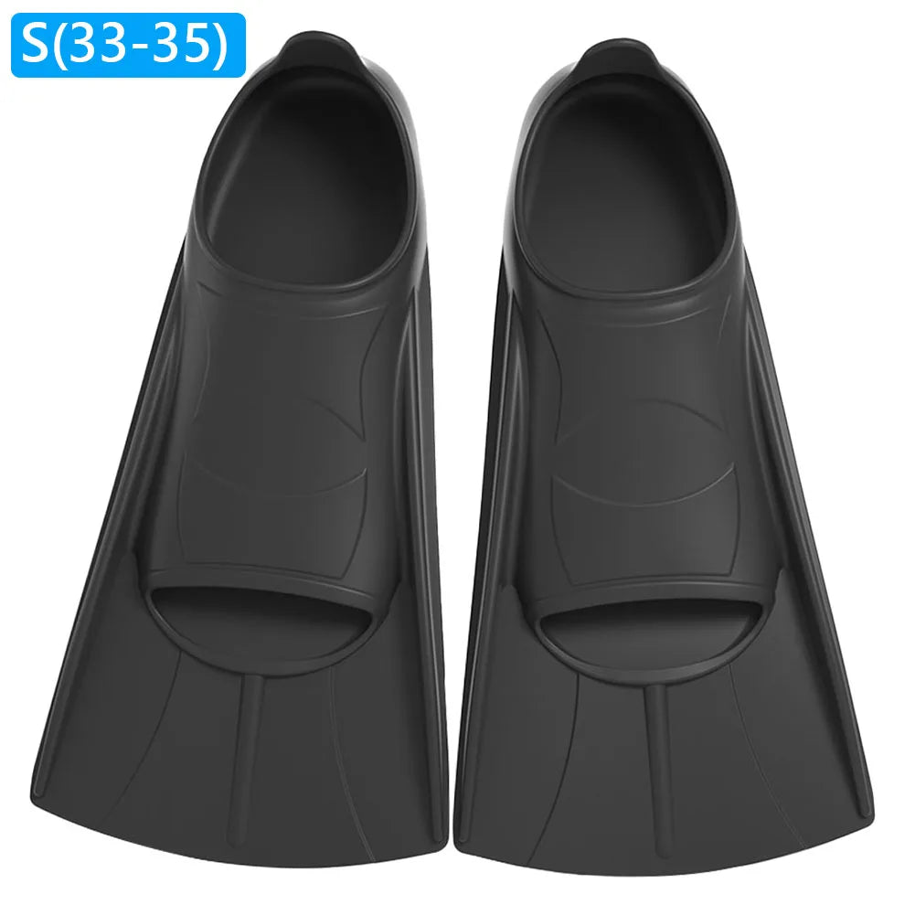 Professional Silicone Fins for Swimming Training Frog Shoes
