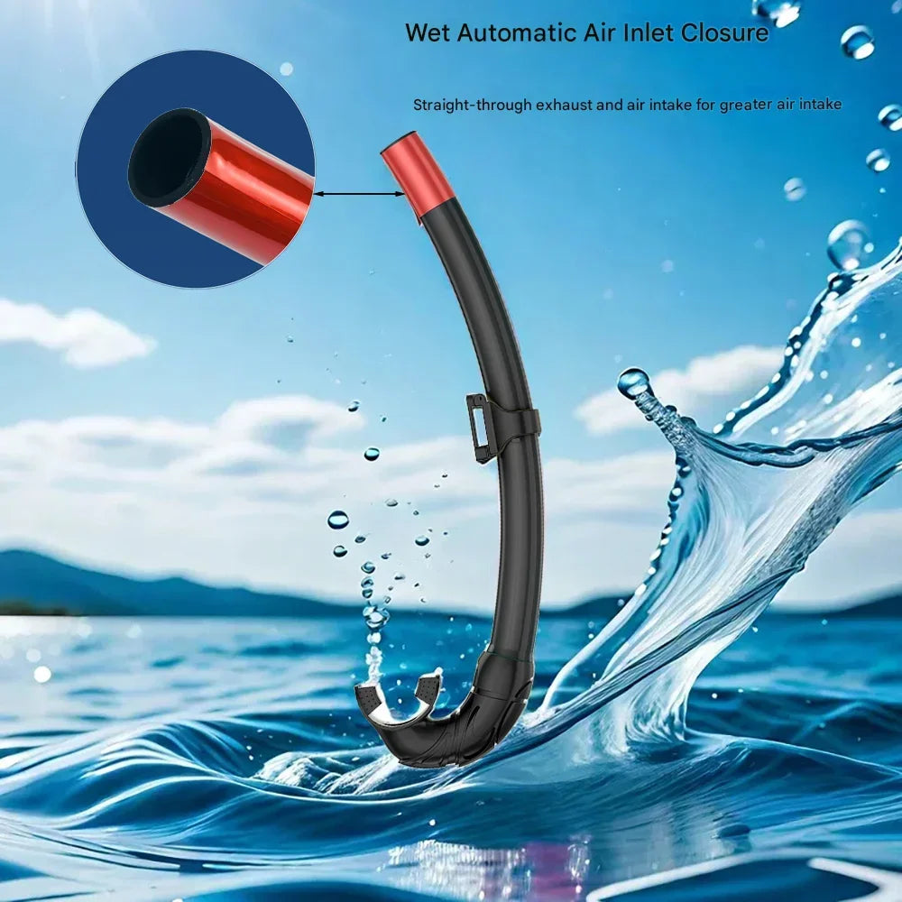 Oval Spearfishing Mask Classic Retro Panoramic View Goggles
