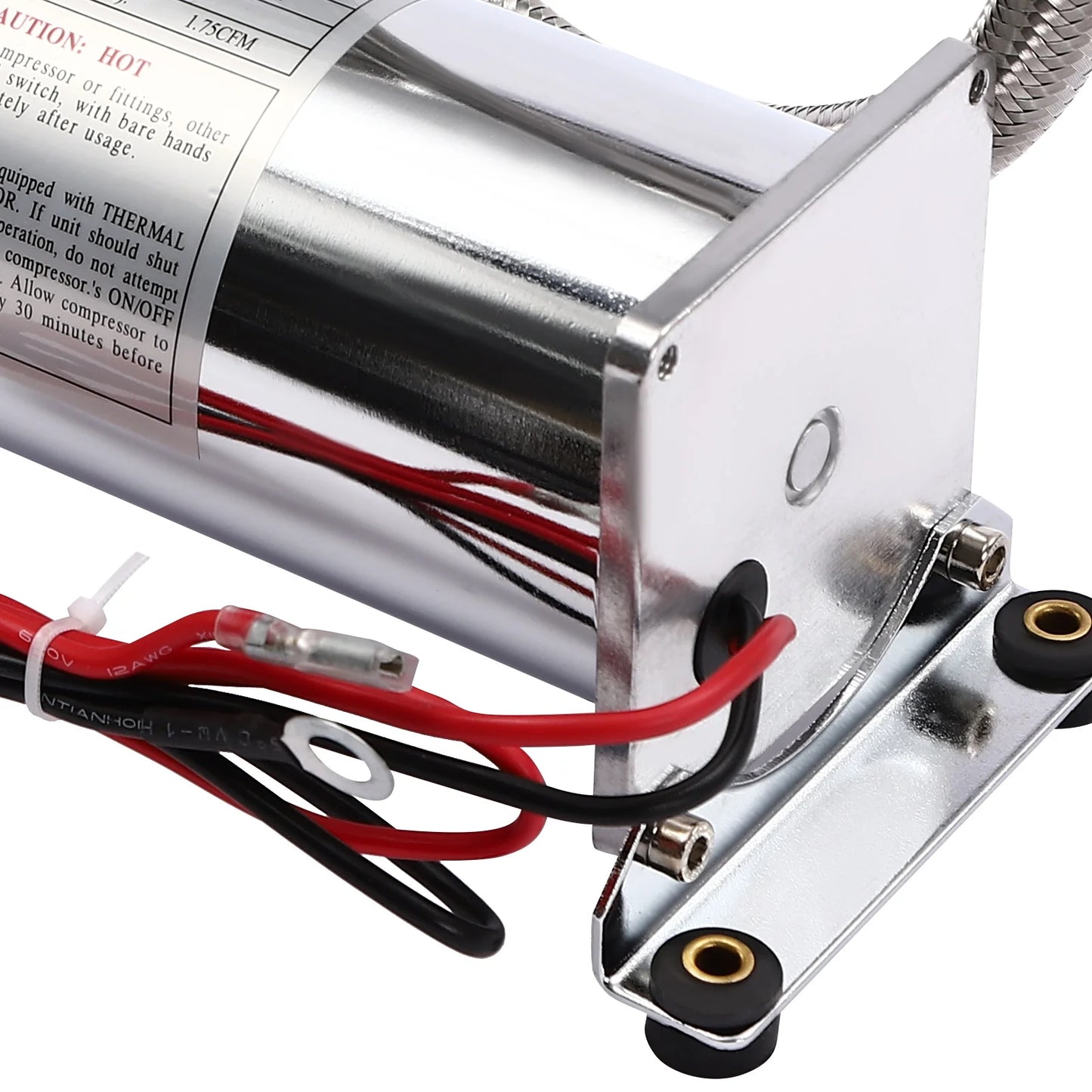 200-300 W Air Suspension Compressor, 50 L/Min 200 Psi Air Compressor Kit, 12 V 23 A High-Performance Compressor
