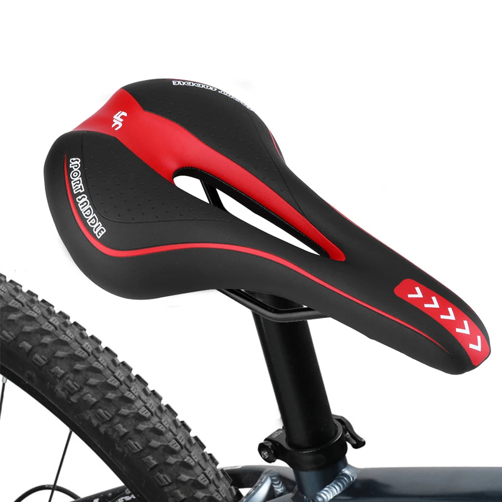 YAFEE Soft Bicycle Seat Saddle MTB Hollow Saddle Road Mountain Bike Seat Cushion