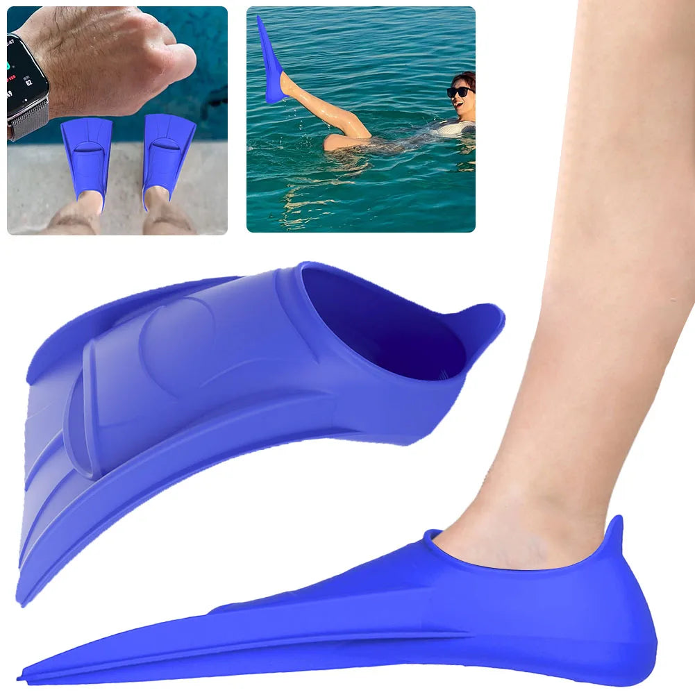 Professional Silicone Fins for Swimming Training Frog Shoes