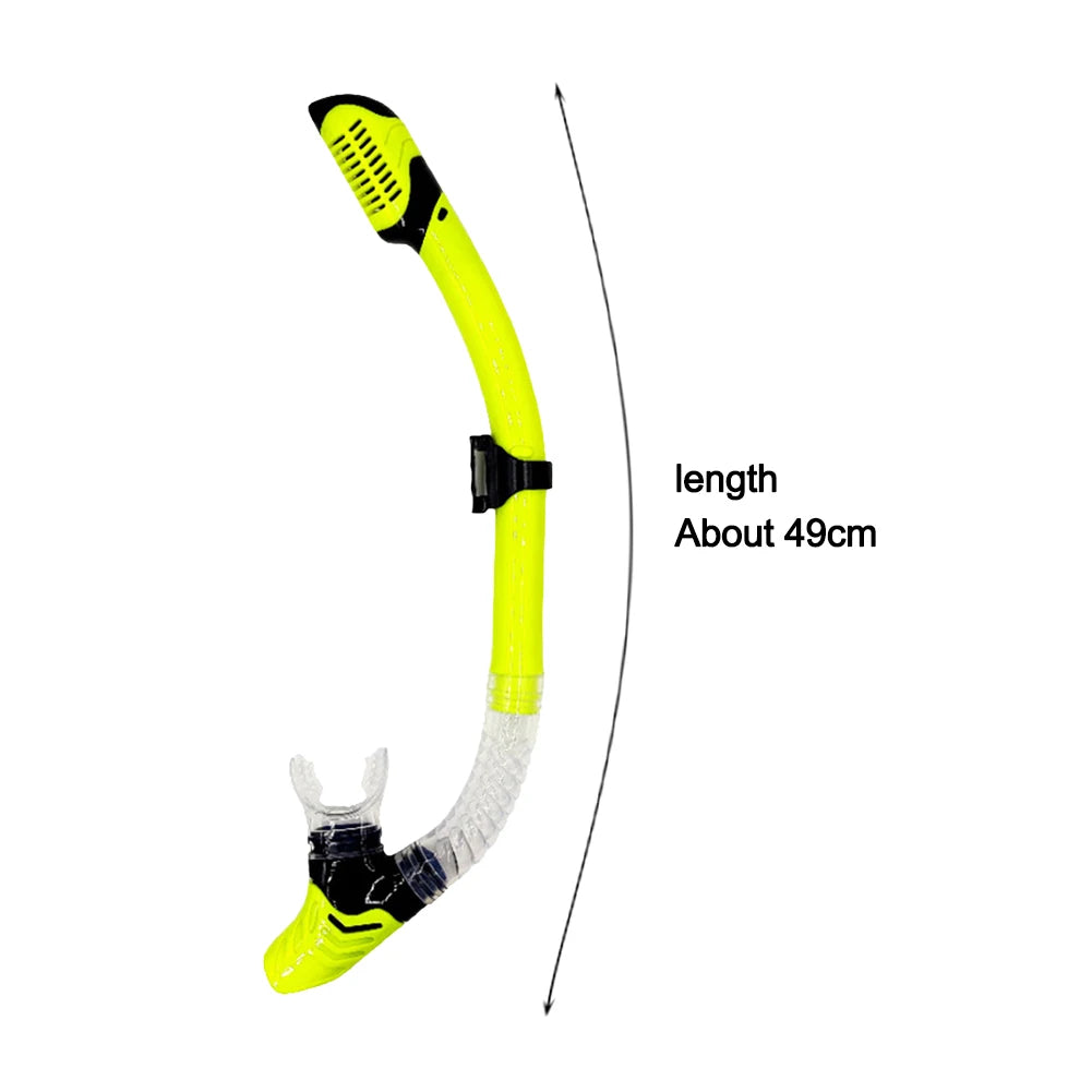 Diving Mirror Breathing Tube Set Silicone Mask For Men Women