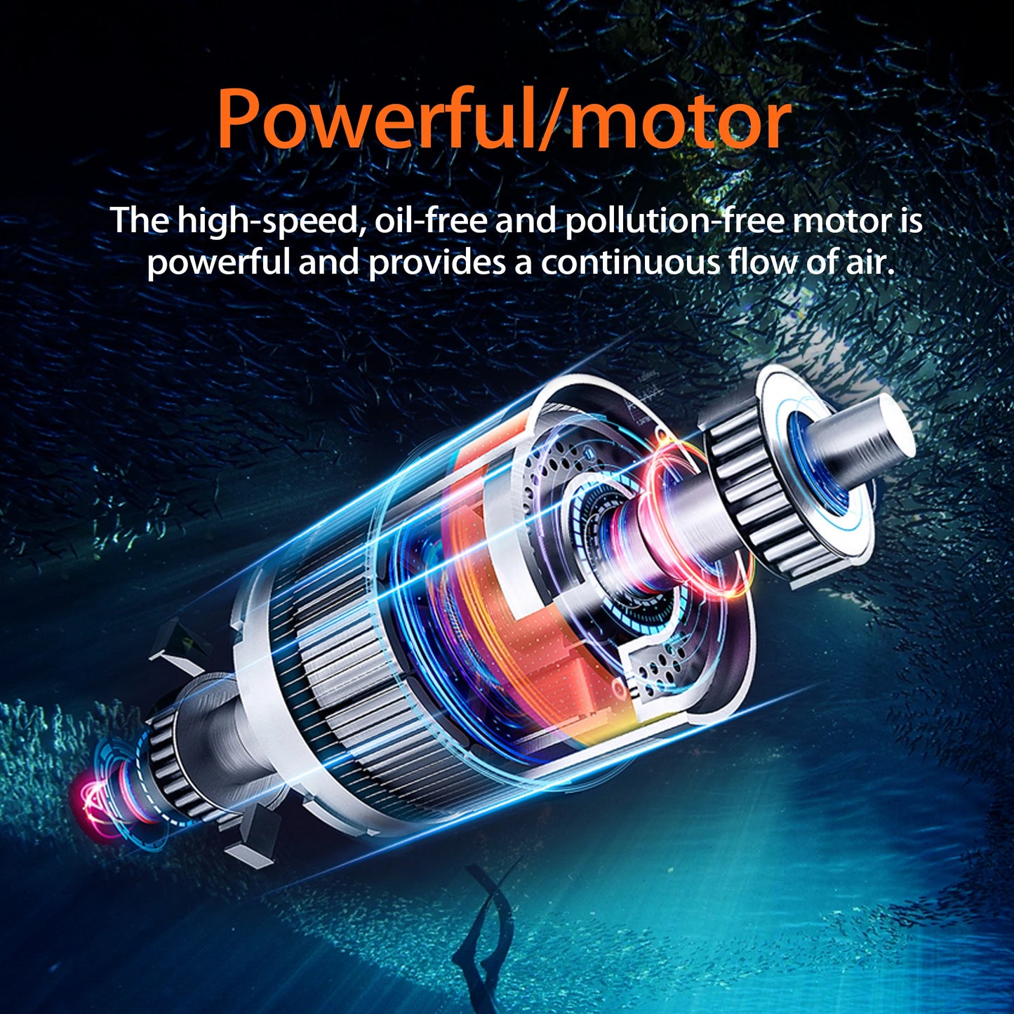 Tudiving Tankless Diving System Portable Hookah 50ft Hose