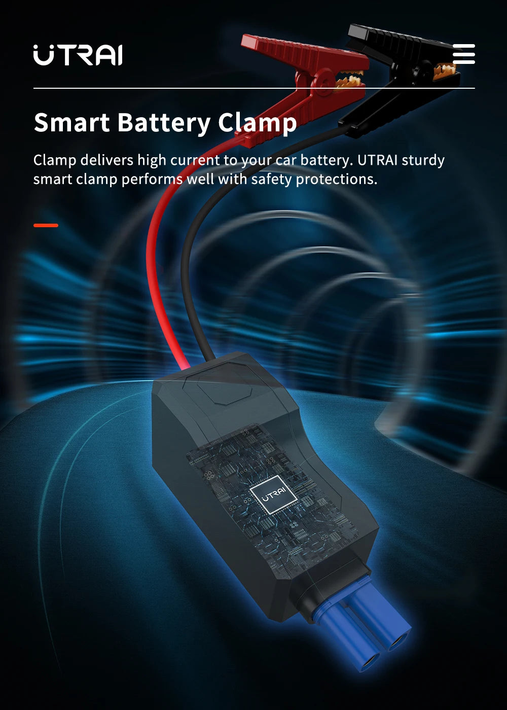 UTRAI Power Bank 2000A Jump Starter Portable Charger Car Booster 12V Auto Starting Device Emergency Car Battery Starter