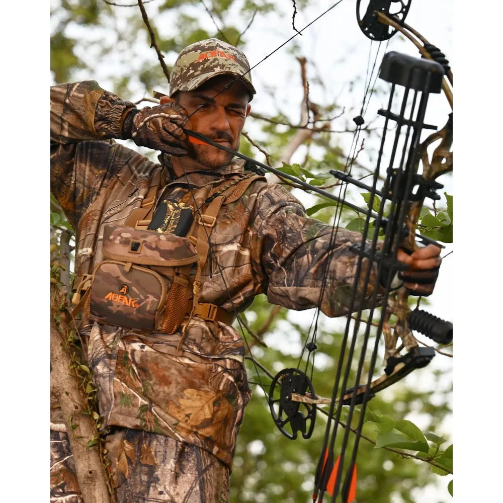 HX-700N Hunting Range Finder 700 Yards Waterproof Archery Rangefinder for Bow Hunting with Range and Speed Mode