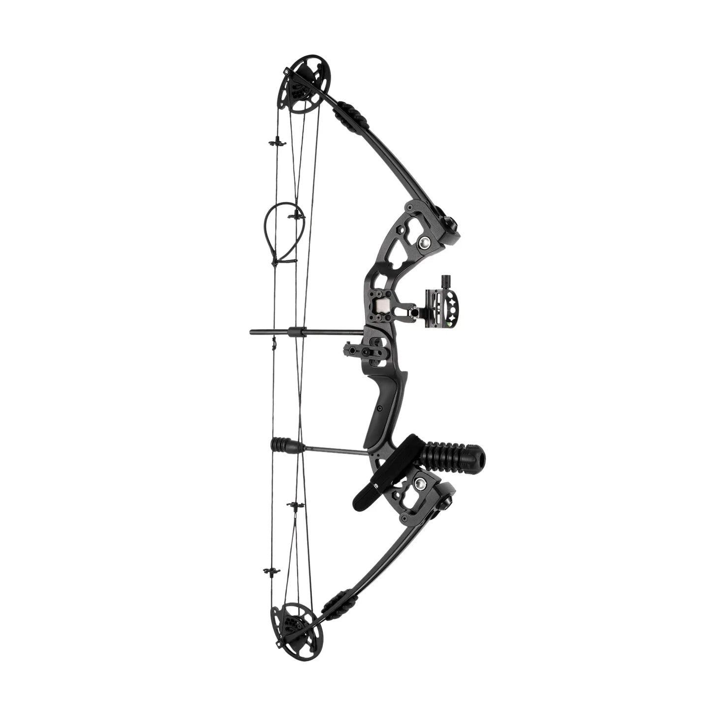 Compound Bow Recurve Bow w/ 12x Arrows Set Right Hand archery tool for Adult Hunting Training, outdoor competition