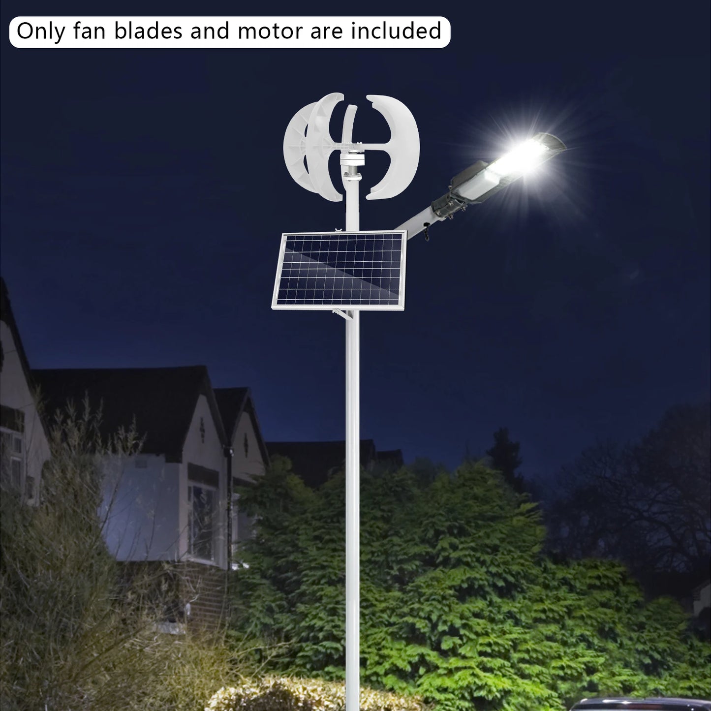 Wind Generator 24V 600W Solar Lantern Wind Turbine 5 Blades