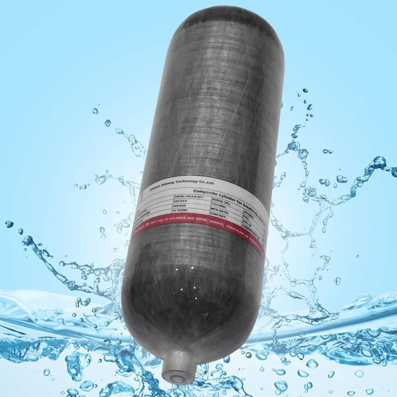 Carbon Fiber Scuba Tank 4500 PSI 6.8L High Pressure Cylinder