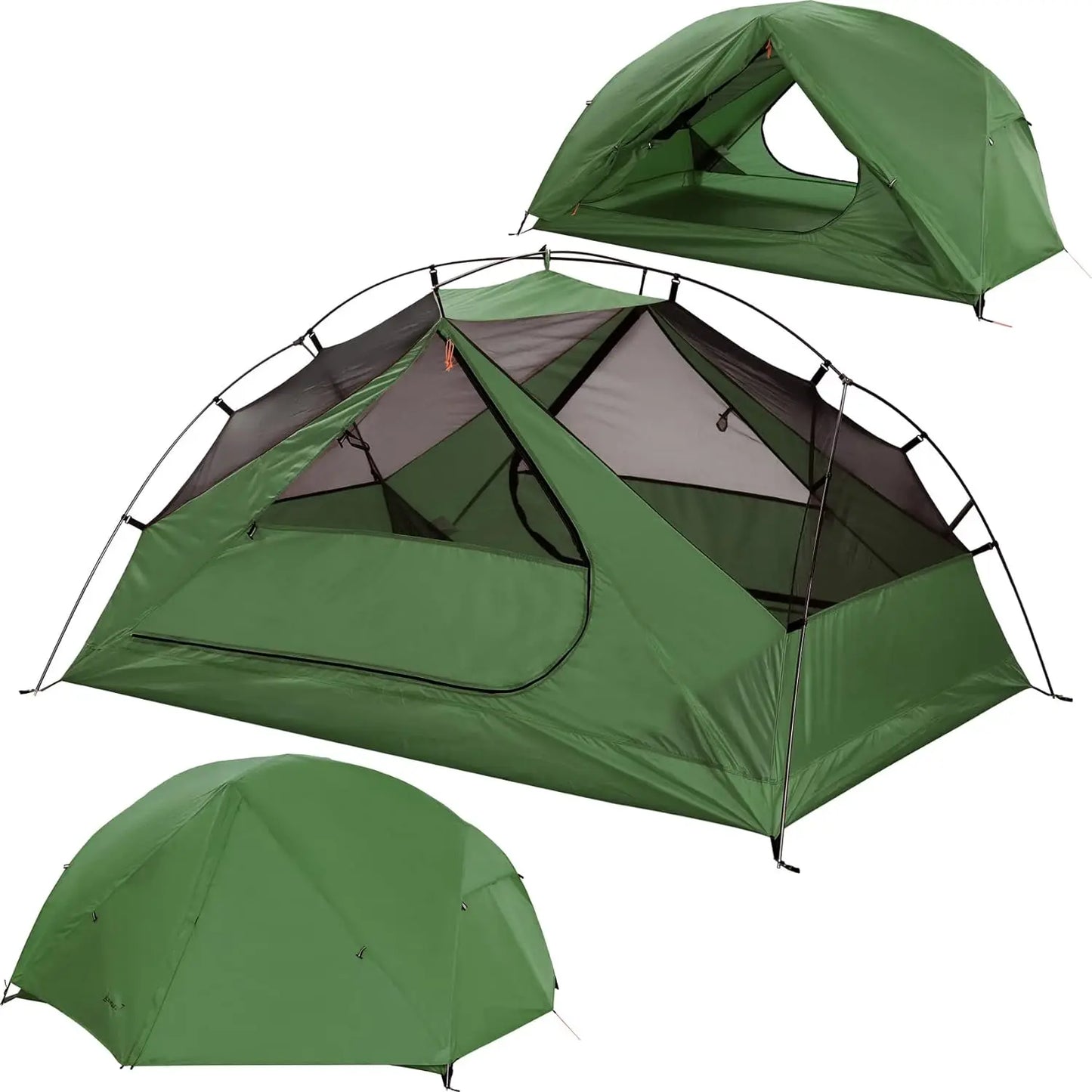 Tent Outdoor Camping, Lightweight Double Backpack Tent, Waterproof Tent Suitable for Adults, Large Outdoor, Hiking Trips