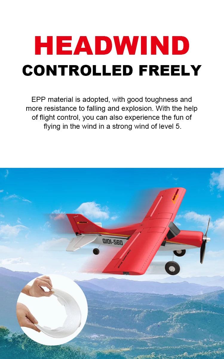 Qidi560 RC Plane M7 Off Road 4CH Remote Control Airplane