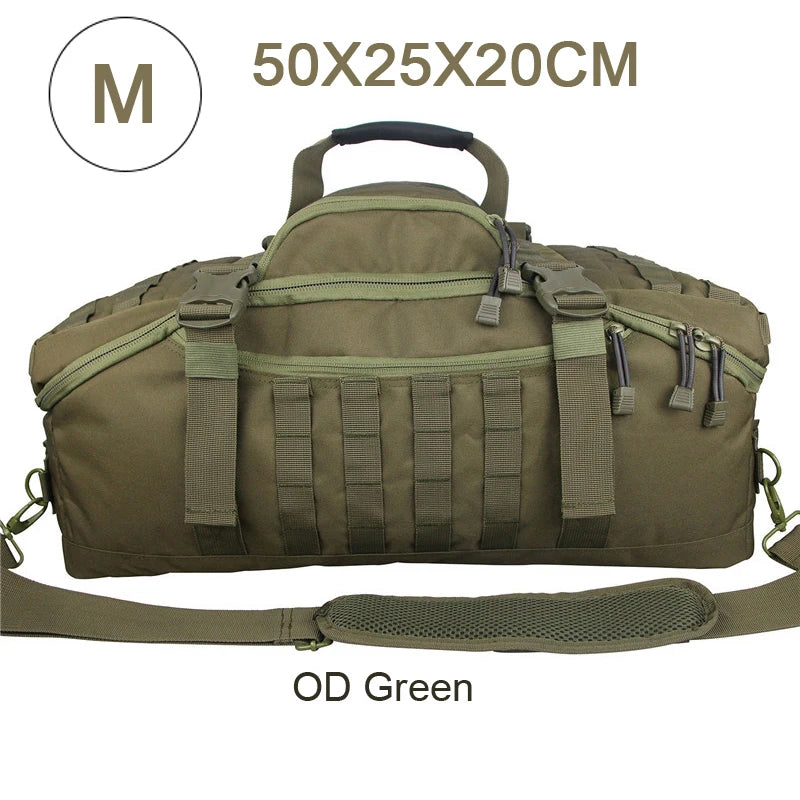 35L 50L 80L Outdoor Tactical Backpack MOLLE Duffel Bag