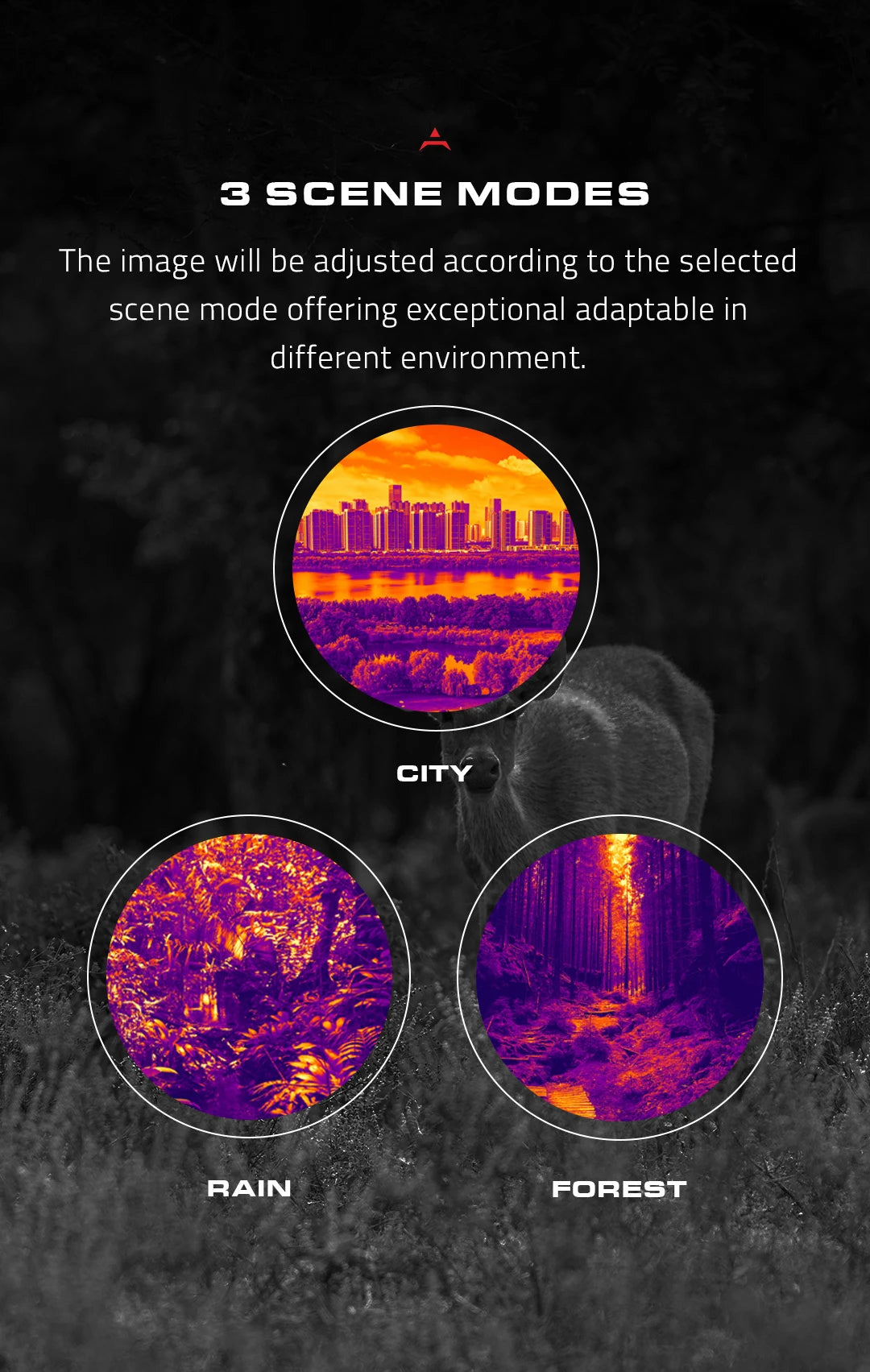 Pard Harrier Hunting Thermal Imaging Binocular Built-in Rangefinder 20mK 12μm Video Recording Camera