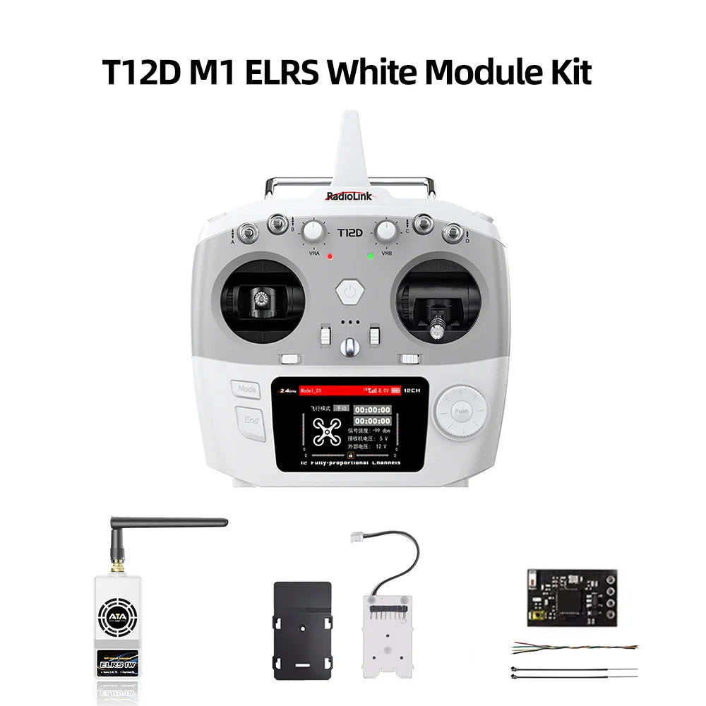 Radiolink T12D 12 Channel ELRS Transmitter R12F External