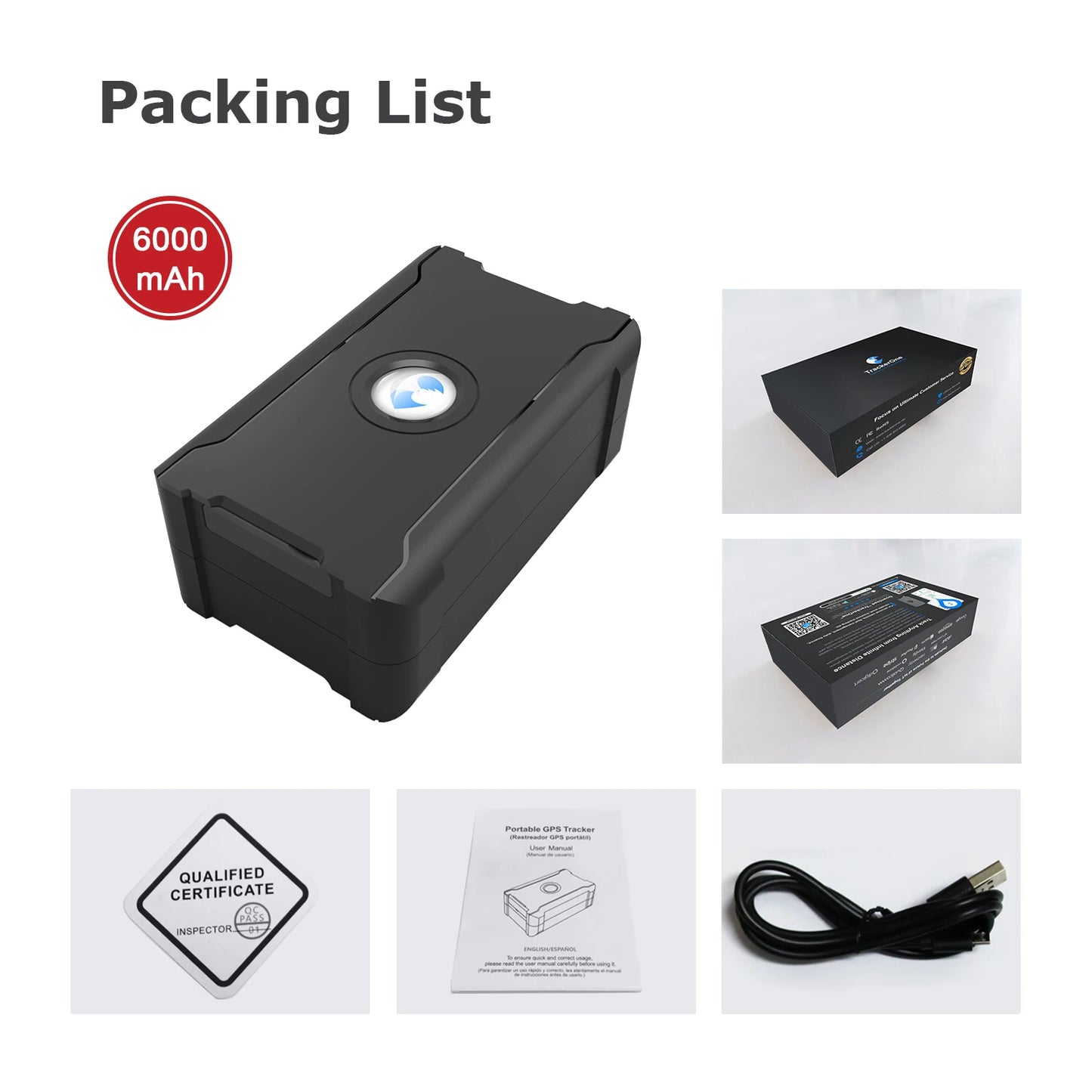 S20 4G Portable GPS Tracker Magnetic Car Locator Europe