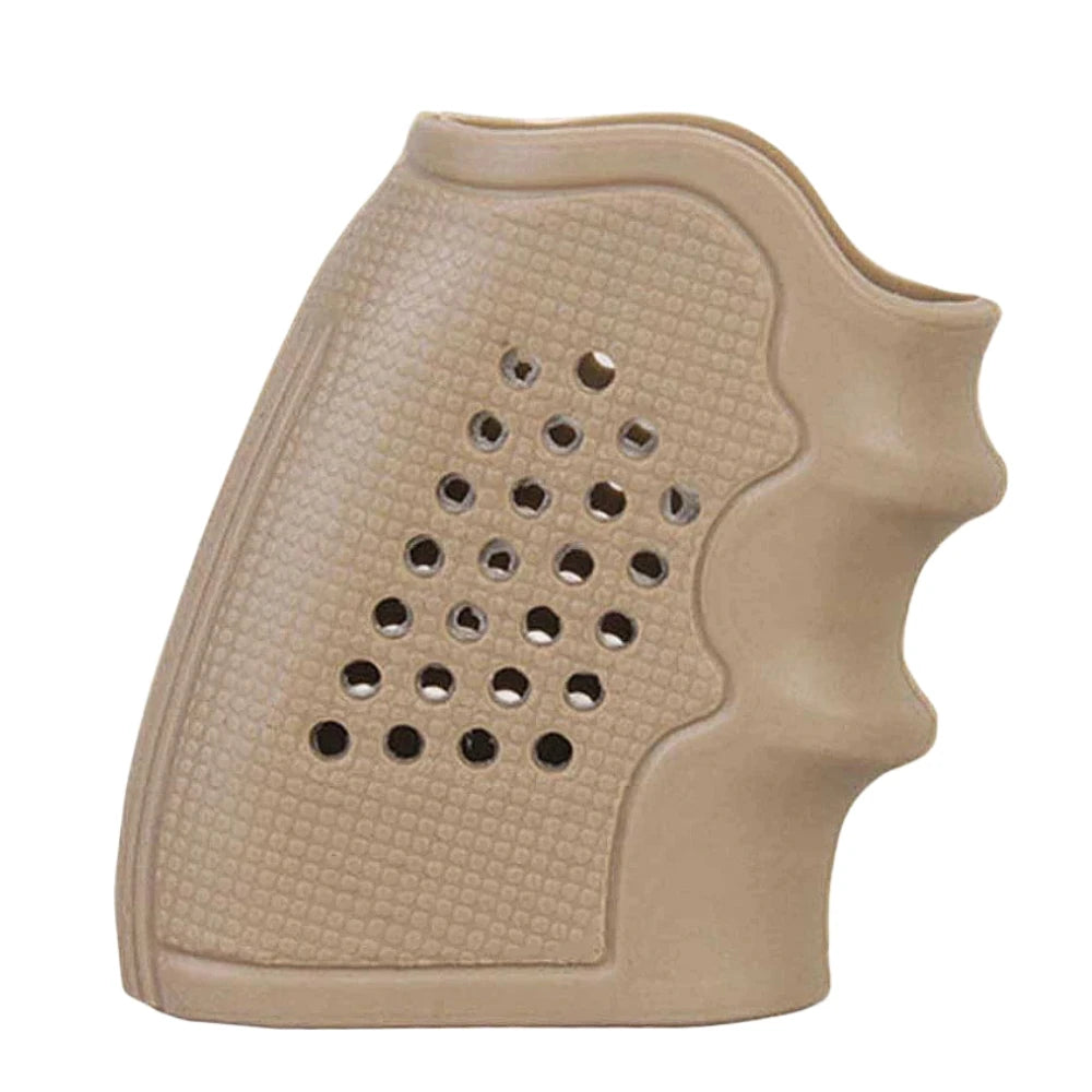 Pistol Rubber Non-slip Rubber Grips for Revolver Non-slip Revolver Pistol Paintball Airgun Hunting Accessories