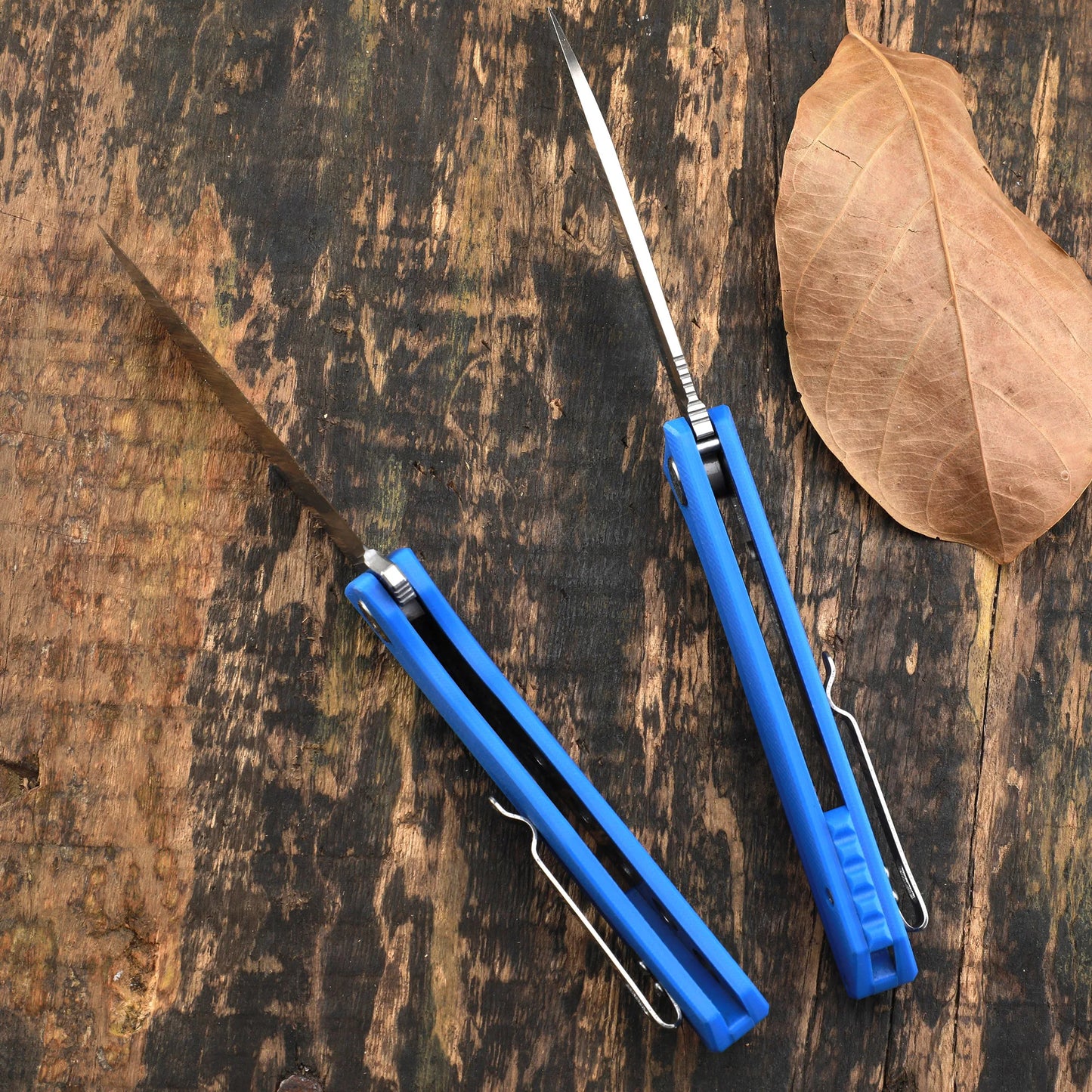 Petrified fish folding knife D2 steel Blade G10 handle pocket knife ball bearings outdoor hunting camping EDC tool knives PF818