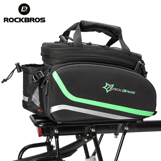 RockBros 3 In 1 Bike Panniers Carrier Waterproof Trunk Bags