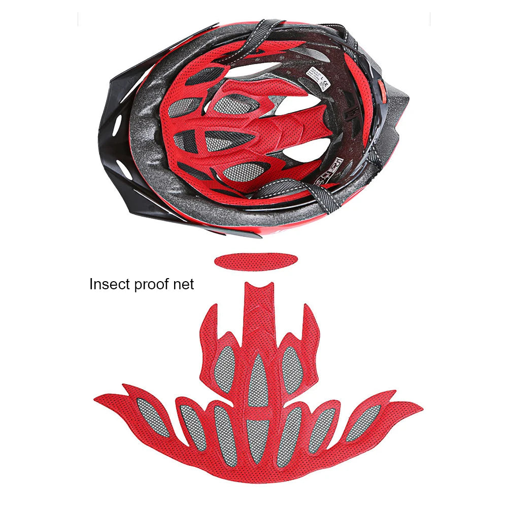 VKTECH MTB Bike Helmet For Men And Women Adjustable Cycling