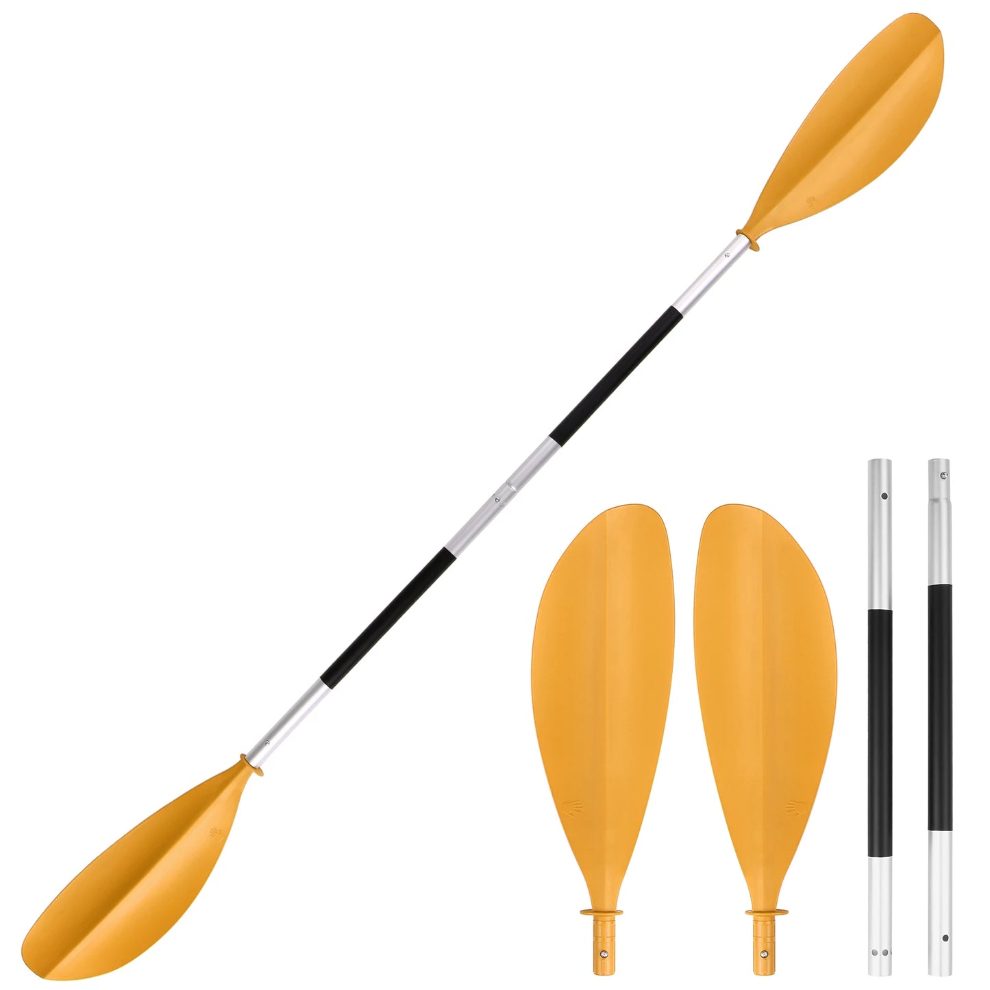 4 Piece Adjustable SUP Paddle Kayak Stand Up Paddle Board