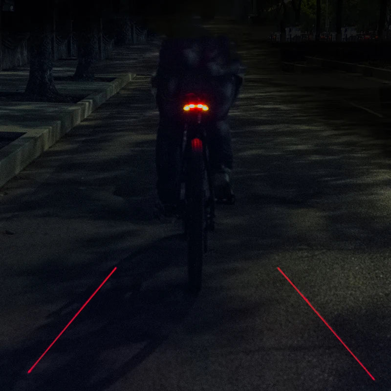Rockbros USB Rechargeable Bike Tail Light Waterproof MTB