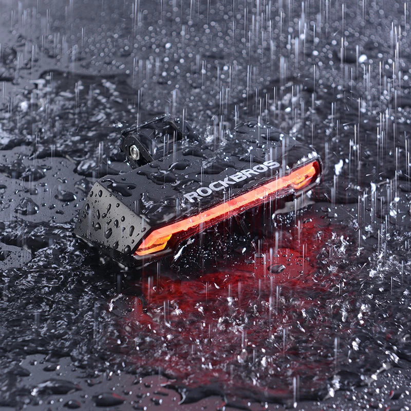 Rockbros USB Rechargeable Bike Tail Light Waterproof MTB