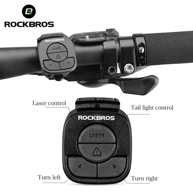Rockbros USB Rechargeable Bike Tail Light Waterproof MTB