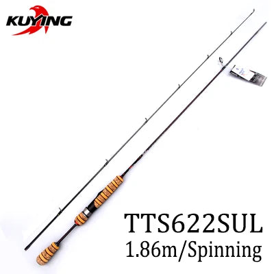 Kuying Teton Soft Light Baitcasting Spinning Rod Combo