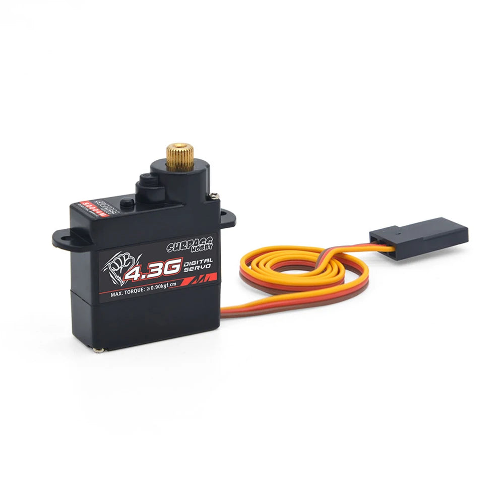 RC Airplane Digital Servo 2g 3.7g 4.3g 6g 8g Micro Plastic Gear Mini Servos for 1/24 RC Car Airplanes Fixed-wing Helicopter