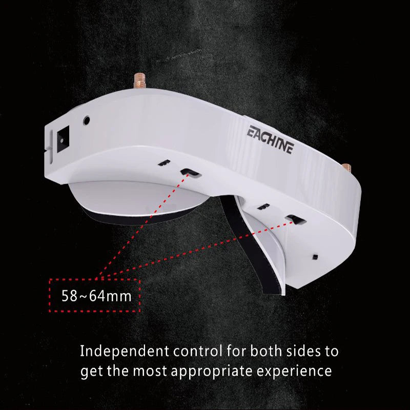 Eachine EV100 FPV Goggles 720x540 72CH Dual Antennas