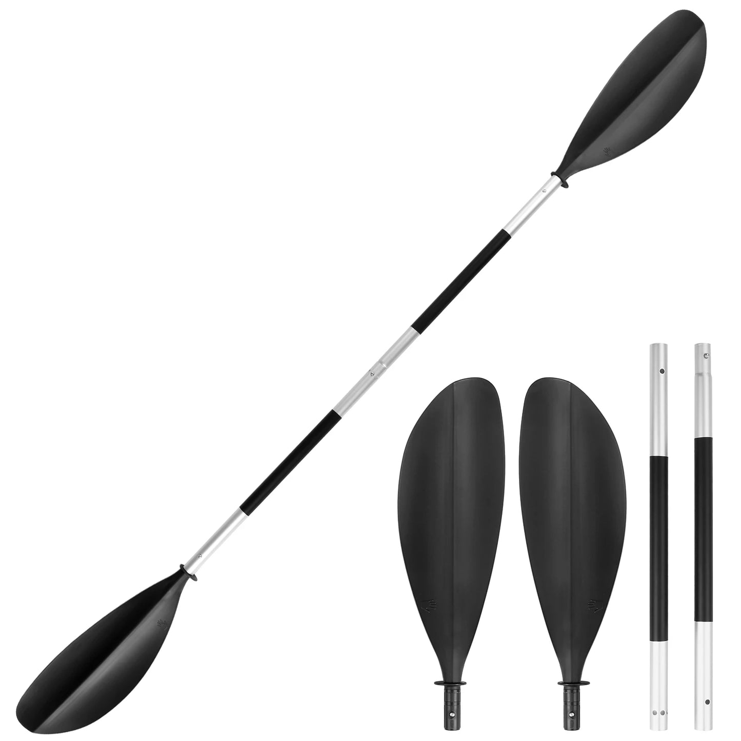 4 Piece Adjustable SUP Paddle Kayak Stand Up Paddle Board