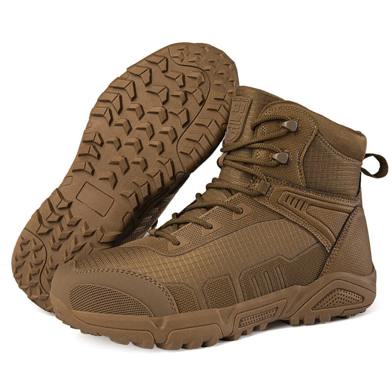 Men's Military Boots Hiking Desert Tactical Boots Men Special Force Climbing Shoes Sports Waterproof Ankle Boots Mens Work Boots