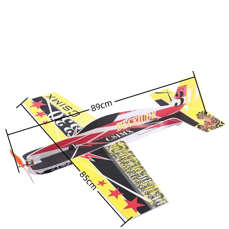 Fixed-wing 3D Mercury Aerobatic Magic Board Plane Rc Airplane Take Your RC Flying To The Next Level KIT DIY Remote Control Plane