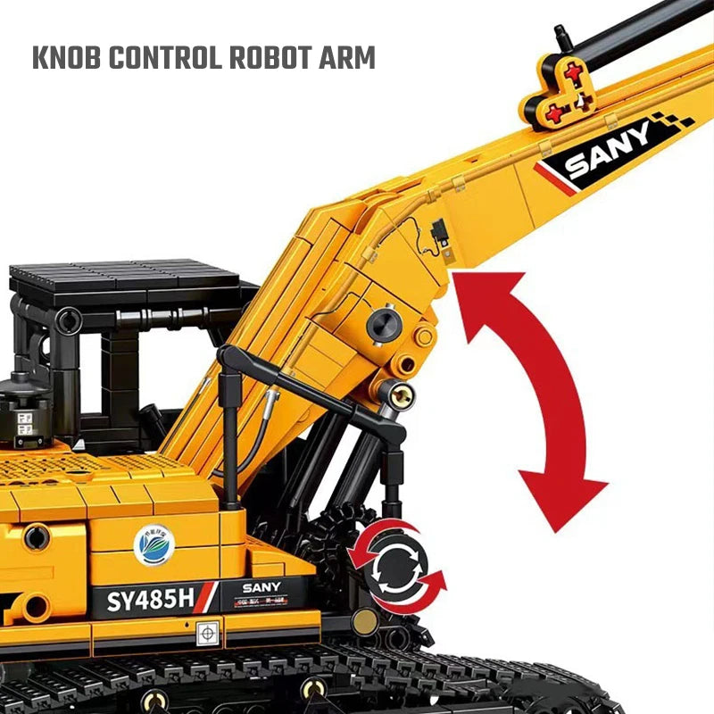 SEMBO BLOCK Excavator Building Blocks Set 1022pcs Educational Toy