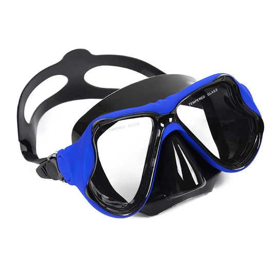 Diving Mirror Breathing Tube Set Silicone Mask For Men Women