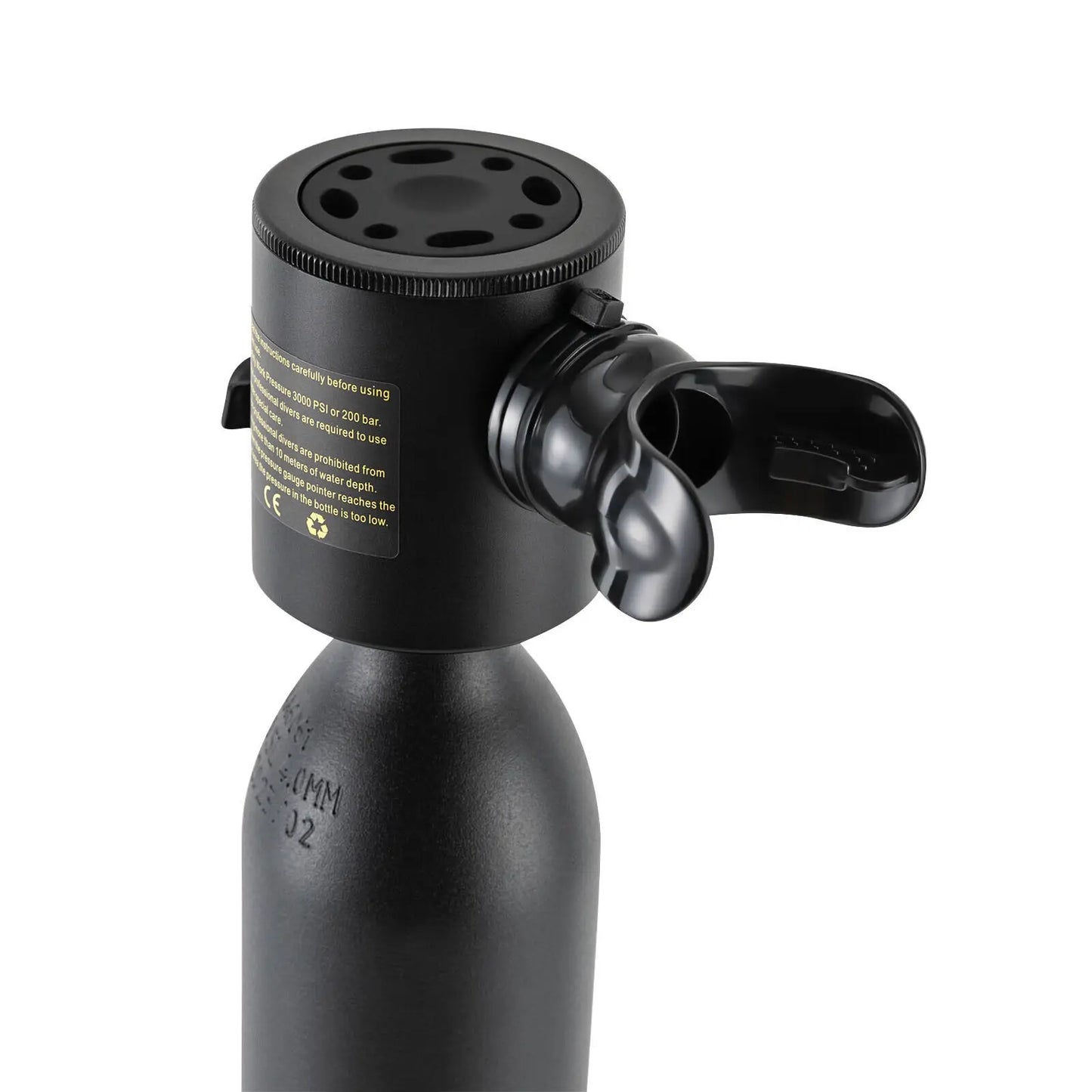 Half Liter Mini Scuba Tank Portable Underwater Oxygen
