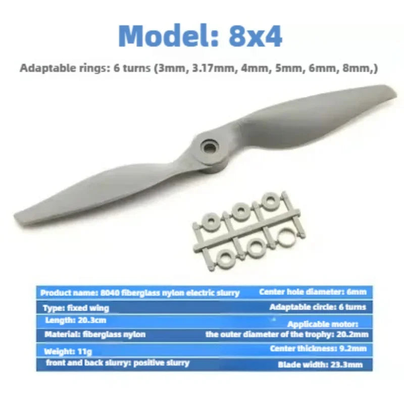 Genuine Gemfan RC Propellers Set for Model Airplane - 6x4 7x5 8x4 8x6 9*4.5 9x6 10x7 10x5 11x7 12x6 12x8 13x6.5High-performance