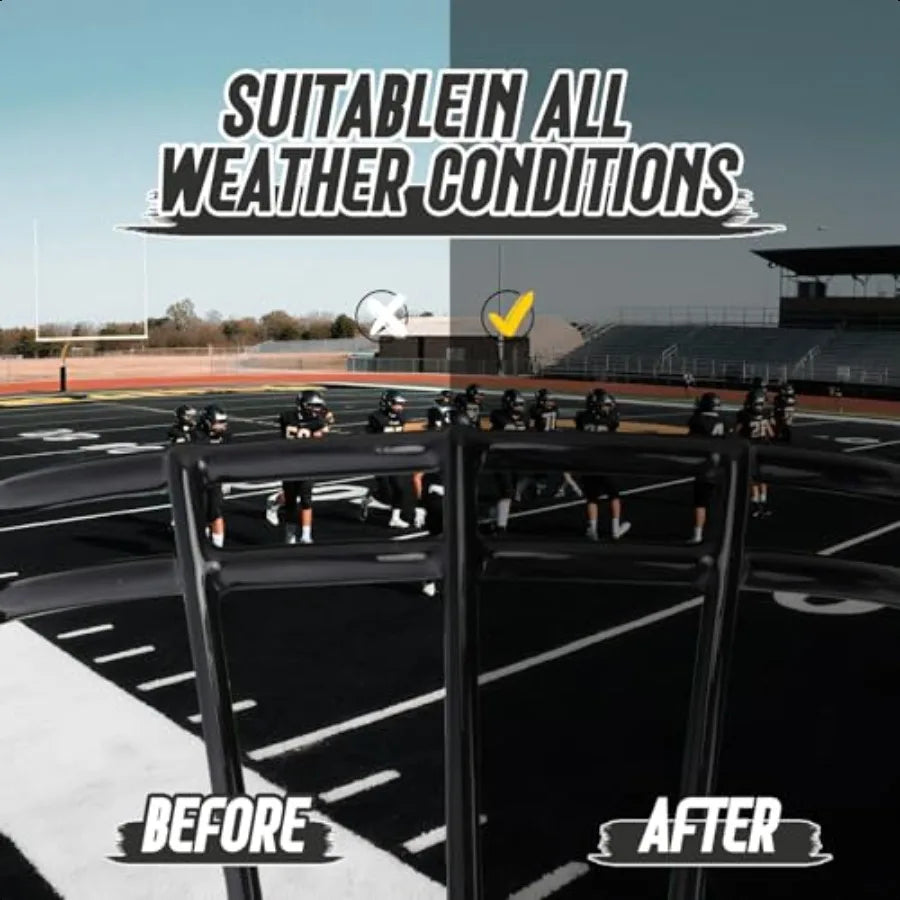 Hign-concerned Shatterproof Football Visor Universal Fit Youth And Adult Helmets