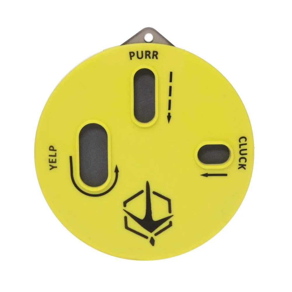 Turkey Pot Call Cookie Cutt'R Slate Call with Removable Cap Yelping Clucking Purring Easy to Use Durable Hunting Accessory