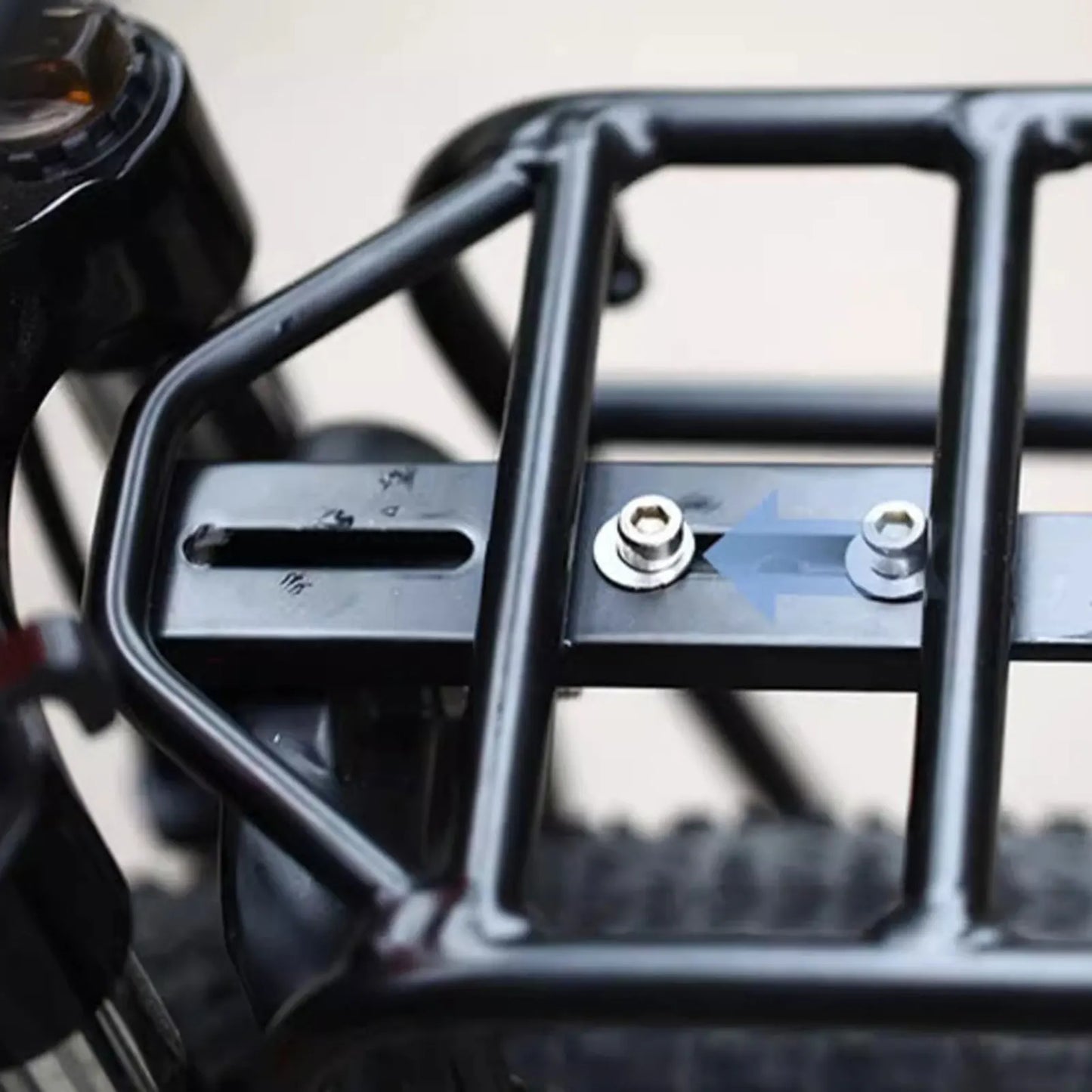 Bike Front Fork Cargo Rack Steel Luggage Bracket MTB