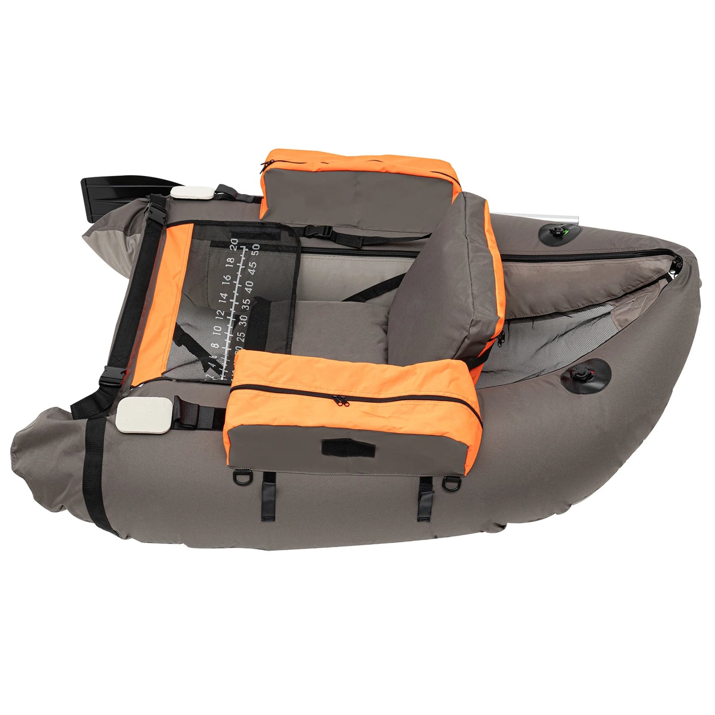 Inflatable Fishing Float Tube Portable Boat With Backrest