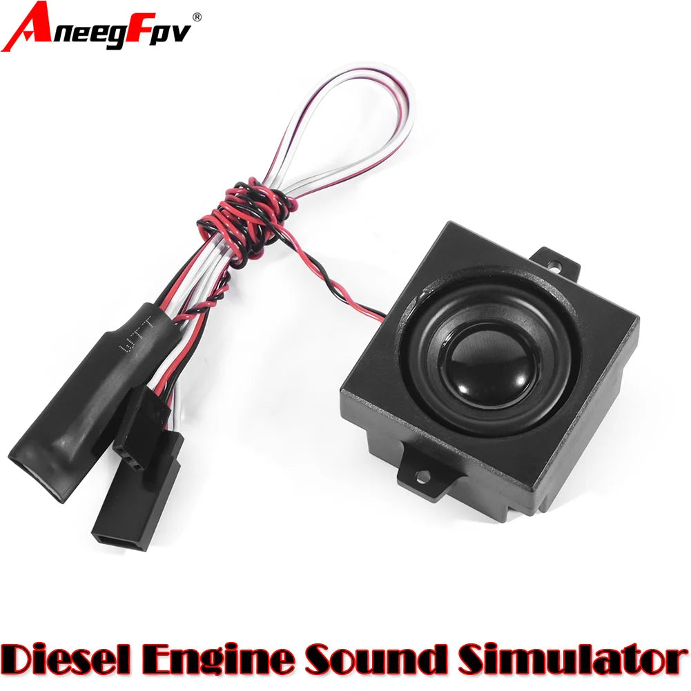 RC Model Car Aircraft  1/10 1/8 1/6 RC Car Diesel Engine Sound Simulator
